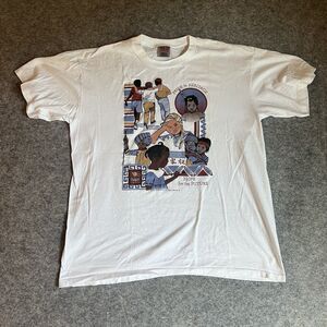 Vtg 90s single stitch t shirt Pride In Heritage Hope For The Future Size XL